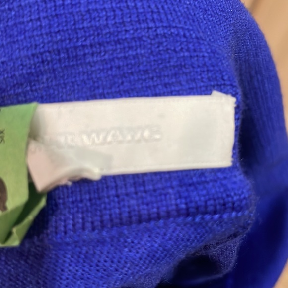 Alexander Wang Royal Blue Silk Wool Sweater XS - Picture 6 of 7